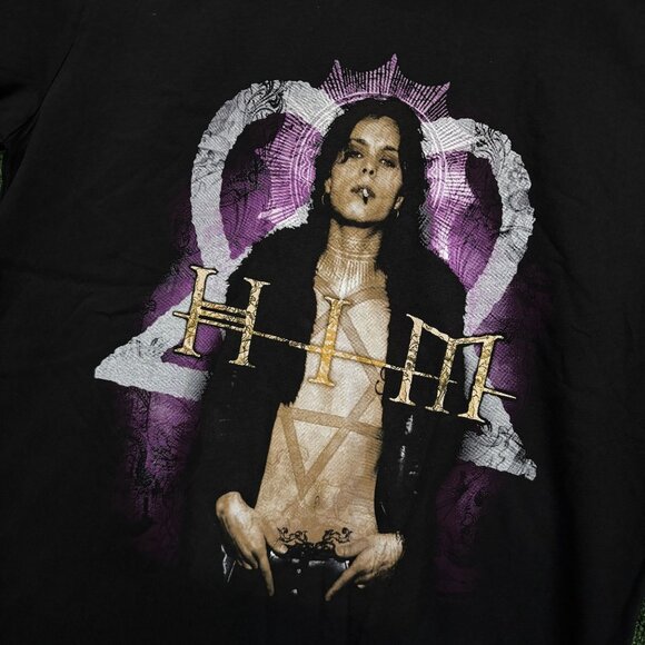 Him Razor Blade Romance Rock T-Shirt Size Large - Picture 4 of 5